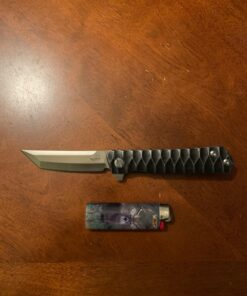 BGT Folding Tactical Knife Pocket Knives Tanto Blade Ball Bearing System EDC Tools For Outdoor Camping Hiking Fishing,Man's Gift A 58 710J7G1ScbL