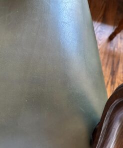 The Original Leather Recoloring Balm by Furniture Clinic - 16 Color Options - Leather Repair Kit for Furniture - Restore Couches, Car Seats, Clothing - Non-Toxic Leather Repair Cream (Pine Green) Pine Green 37 710JJYKgdTL