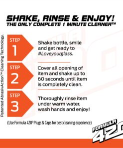 Formula 420 Cleaner - Pyrex, Glass, Metal and Ceramic - 12 Oz. Bottles. 2 Pack 28 710K9n8AKvL