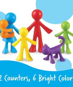 Learning Resources All About Me Family Counters, Set of 72, Ages 3+, SEL, Sensory Skills,Color Recognition 25 710KQNJJ SL