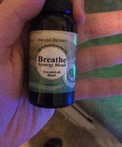 Natural Riches Breathe Essential Oil Blend Breathe Easy with Peppermint Eucalyptus Tea Tree Lemon Cardamom Pine Needle Essential Oils - 30 ml 1 Fl Oz (Pack of 1) 26 710Kc6jXCpL