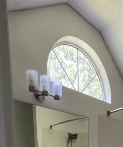 Westinghouse Lighting 6227900 Sylvestre Three-Light Interior Wall Fixture, Brushed Nickel Finish with Frosted Seeded Glass, 3, White 19 710KeSnL18L