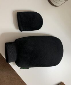 Skinerals Double-Sided Ultra Soft Applicator Mitt, Soft Self Tanning Mitt for a Perfect Finish, with Exfoliator Glove and Face Mitt for a Smooth and Even Self Tan, Ultimate Mitt for Self Tanner, 3 ct Mitt Set Only 34 710LLA9vxlL