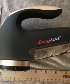 EasyLint Professional Lint Remover Fabric Shaver: The Sweater Shaver Pill Remover for Clothes & Furniture. Works with Batteries or A/C Power. Includes 2-Blades, Cleaning Brush, Case & Power Cord. 37 710Lae98 zL