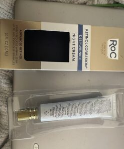RoC Retinol Correxion Deep Wrinkle Anti-Aging Night Cream, Daily Face Moisturizer with Shea Butter, Glycolic Acid and Squalane, Skin Care Treatment, Christmas Gifts & Stocking Stuffers, 1 Ounces 1 Fl Oz (Pack of 1) 38 710LxRGZORL