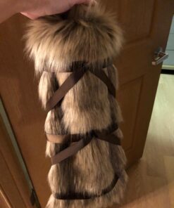 Faux Fur Leg Warmer,Warm Fuzzy Leg Warmer Boot Cuff Cover for Party Costumes A 21 710MCwPgGoL