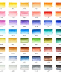 ARTEZA Real Brush Pens, 48 Watercolor Pens for Dynamic Watercolor Effects and Calligraphy, Flexible Nylon Brush Tips, Paint Markers Perfect for Drawing, Journaling, Artistic Projects, and Gift 49 30 710MfACY8TL
