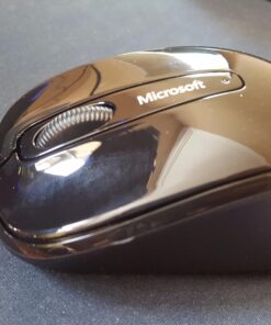 Microsoft Wireless Mobile Mouse 3500 - Black. Comfortable design, Right/Left Hand Use, Wireless, USB 2.0 with Nano transceiver for PC/Laptop/Desktop, works with for Mac/Windows Computers 26 710MoZSYgwL