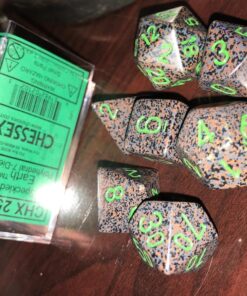 Chessex Dice Polyhedral 7-Die Set - Speckled Earth 20 710MpfuSYLL