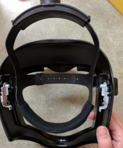 UVEX by Honeywell Bionic Face Shield with Clear Polycarbonate Visor (S8500) 65 710Mtmv2cxL