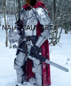 NauticalMart Medieval LARP Knight Wearable Full Suit of Armor 11 710OWKLSV3L