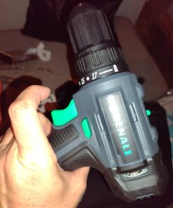 Amazon Brand - Denali by SKIL 20V Drill Driver Kit with 36 Piece Bit Set, Includes 2.0Ah Lithium Battery, 1A Compact Charger and Carry Bag, Blue Drill Driver, Battery, 1A Charger & Bit Set 50 710Piu4WRJL 1