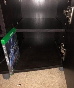 Ameriwood Home Carson TV Stand for TVs up to 50", Espresso 50" TV 46 710QEjQO0ML