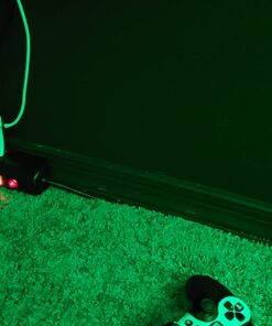 ECHOGEAR VoltSpin Surge Protector Power Strip with Rotating Outlets, Flat Plug, Long Cord, & Mounting Holes - Power Strip with Heavy Duty Surge Supression Plus Built-in Cable Management Single - Black 37 710QyHh3aYL