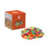 PLUS PLUS - Open Play Set - 600 Piece - Neon Color Mix, Construction Building Stem Toy, Interlocking Mini Puzzle Blocks for Kids Single 7 710SYA78vJL