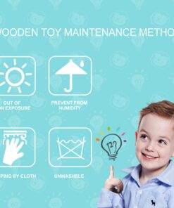 Toddler Toys for 1 2 Year Old Boy and Girl Gifts Wooden Race Track Car Ramp Racer with 4 Mini Car 21 710UM6kKiOL