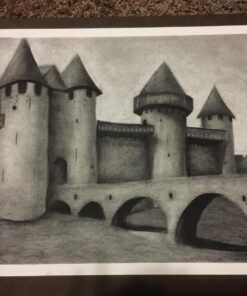 Norberg & Linden Drawing Set - Sketching and Charcoal Pencils - 100 Page Drawing Pad, Kneaded Eraser. Art Kit and Supplies for Kids, Teens and Adults 40 710WEPIGqvL