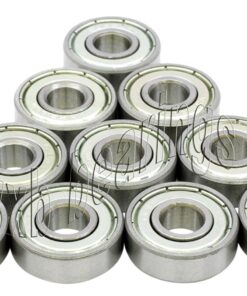 Bearing 608ZZ Shielded 8x22x7 Miniature Ball Bearings(Pack of 10) 17 710WeexcAxL