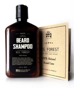 Big Forest Beard Treatment Kit - Shampoo 9 oz - Oil 1 oz - Beard Balm 2 oz - Brush - Wood Scent - 100% Natural and Organic Beard Growth Care Products in Premium Gift Box 14 710WfGpP2AL