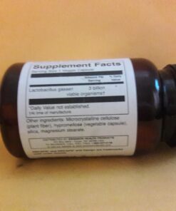 Swanson Lactobacillus Gasseri - Probiotic Supplement Supporting Digestive Health with 3 Billion CFU - Design-Release Satiety & Fat Metabolism Support - (60 Veggie Capsules) 1 24 710Wm 2nGcL