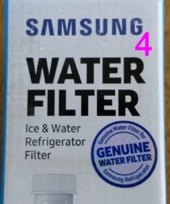 SAMSUNG Genuine Filter for Refrigerator Water and Ice, Carbon Block Filtration for Clean, Clear Drinking Water, 6-Month Life, HAF-CIN/EXP, 1 Pack 56 710WwEx8TJL