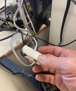 URBEST® 2Pcs 2-Way RJ11 US Telephone Plug to RJ11 Socket Adapter and Splitter for Landline Telephone 9 710XZ8ZUKXL