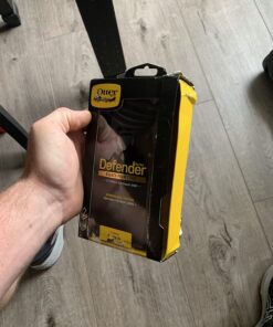 OtterBox iPhone XR Defender Series Case - BLACK, rugged & durable, with port protection, includes holster clip kickstand 48 710XyqNsjIL