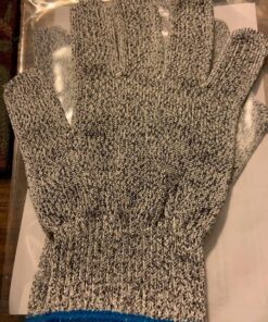 NoCry Premium Cut Resistant Gloves Food Grade — Level 5 Protection; Ambidextrous; Machine Washable; Superior Comfort and Dexterity; Lightweight Protective Gloves; Complimentary eBook Large Original Grey 29 710Y5lzZEpL