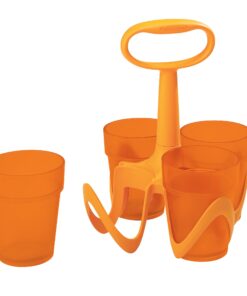 Fiskars 12-34687097J Back to School Supplies Art Supply Organizer Caddy, Orange 6 710YAFV4rwL