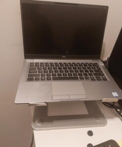 LORYERGO Laptop Stand, Ergonomic Computer Stand Laptop Riser for Desk, Laptop Stand Desk Holder Compatible with Most 10-15.6” Laptops, Silver A-Silver 37 710YGIvSYL