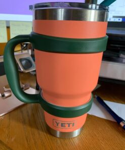 F-32 Handle - 19 COLORS - 30oz Size - Compatible with 30 oz YETI and 30 oz. OZARK TRAIL Tumbler Travel Mug - BPA FREE (30OZ, HUNTER GREEN, 1 Count (Pack of 1)) 30ozHunter Green / Field Green 30.0 ounces 25 710aSKavKL