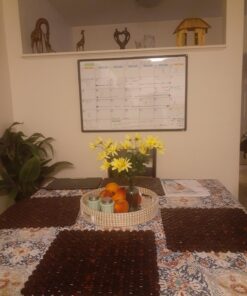 JILoffice Dry Erase Calendar Whiteboard - Magnetic White Board Calendar Monthly 36 X 24 Inch, Black Aluminum Frame Wall Mounted Board for Office Home and School Calendar 36 x 24 Inch 36 710bJ8VqHEL