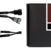 Noctua NA-SYC1, 4 Pin Y-Cables for PC Fans (Black) 12 710bdrHF0uL