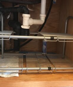 DecoBros Under Sink 2 Tier Expandable Shelf Organizer, Silver 41 710boVcdwRL