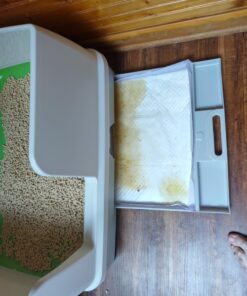 Purina Tidy Cats Litter Box System, BREEZE System Starter Kit Litter Box, Litter Pellets & Pads Original multi 63 710cAMOoBoL 3