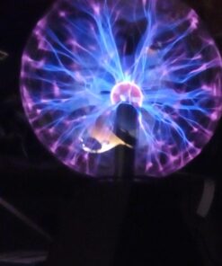 Plasma Ball Light 8" Inch, Interactive Touch Sound Response Science Lamp Orb Tabletop 19 710cByfJ7L