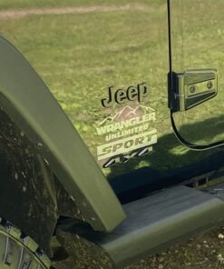 2pcs(1set) Auto Tuning 4x4 Logo 3D Decal Emblem Logo Sticker Nameplate Badge Compatible with Limited (Glossy Black) Black 4x4 13 710cE9OvX2L