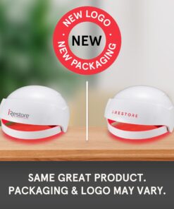 iRestore Essential Laser Hair Growth System - FDA Cleared Hair Loss Treatments for Men & Women & Hair Growth Products for Men with Thinning Hair, Hair Regrowth Treatments Laser Cap, Red Light Therapy 34 710cuaUrvxL 1