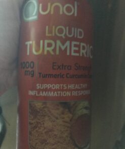Qunol Liquid Turmeric Curcumin with Black Pepper, Turmeric Supplement 1000mg, Extra Strength, Joint Health, 40 Servings, 20.3 fl oz 40 Servings (Pack of 1) 40 710dF5w9FDL
