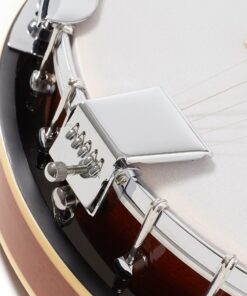 Jameson Guitars 5-String Banjo 24 Bracket with Closed Solid Back and Geared 5th Tuner Banjo only 27 710e8evFbKL