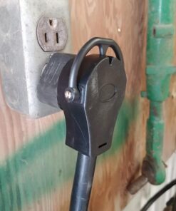 Progressive Industries RV Surge Protector – 30-50 Amp, Portable and Hardwired Options, with Fault Detection 30 Amp w/ Cover 33 710eAckLd7L