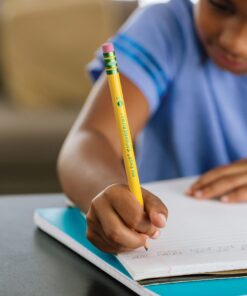 Ticonderoga My First Wood-Cased Pencils, Pre-Sharpened, 2 HB, With Sharpener, Yellow, 4 Count 4 Count w/ Sharpener 19 710eleHvIvL