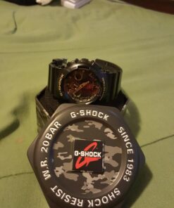 Casio Men's GA-100 XL Series G-Shock Quartz 200M WR Shock Resistant Watch Camouflage 18 710gFeaR3JL