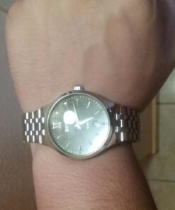 cofuo Mens Stainless Steel Analog Watch, Mens Luxury Wrist Dress Waterproof Watches, Quartz Classic Work Business Casual Watch with Roman Numeral Black 30 710gNRPCEL