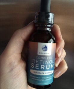 Retinol Face Serum - 3% Retinol - Anti Aging Night Serum - with Gotu Kola, Hyaluronic Acid, Horsetail Extract & Organic Jojoba Oil - 1oz by Foxbrim Naturals Retinol Serum 24 710i9MgeuDL 1