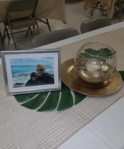 Moon Boat 120PCS Tropical Palm Leaves Plant Imitation Leaf-Hawaiian/Luau/Jungle Party Table Decorations 53 710iWhxkkXL