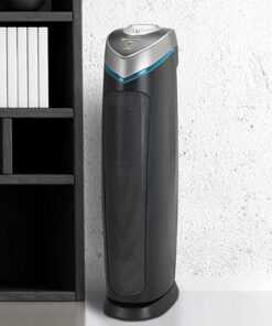 GermGuardian Air Purifier with HEPA 13 Filter, Removes 99.97% of Pollutants, Covers Large Room up to 915 Sq. Foot Room in 1 Hr, UV-C Light Helps Reduce Germs, Zero Ozone Verified, 28", Gray, AC5000E 38 710ichGACHS