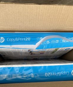 HP Printer Paper | 8.5 x 11 Paper | Copy &Print 20 lb | 1 Ream Case - 500 Sheets| 92 Bright | Made in USA - FSC Certified | 200060 1 Pack Standard Size (8.5x11) 48 710jFoOhWFL