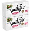 Vanity Fair Everyday Napkins, White Paper Napkins, 200 Count (Pack of 2) 200 Count (Pack of 2) 12 710jiXJzBhL