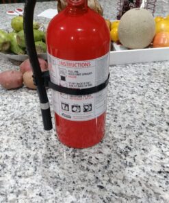 Kidde Pro 210 2A:10-B:C Fire Extinguisher, Rechargeable, Multi-Purpose for Home & Office, 4 lbs., Mounting Bracket Included , Red 1 Pack 50 710k9HTTUeL 2